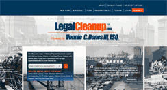 Desktop Screenshot of legalcleanup.com